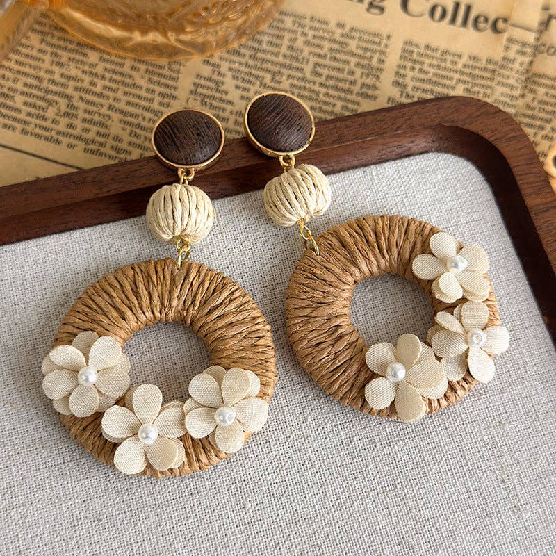 The Sienna Woven Earrings