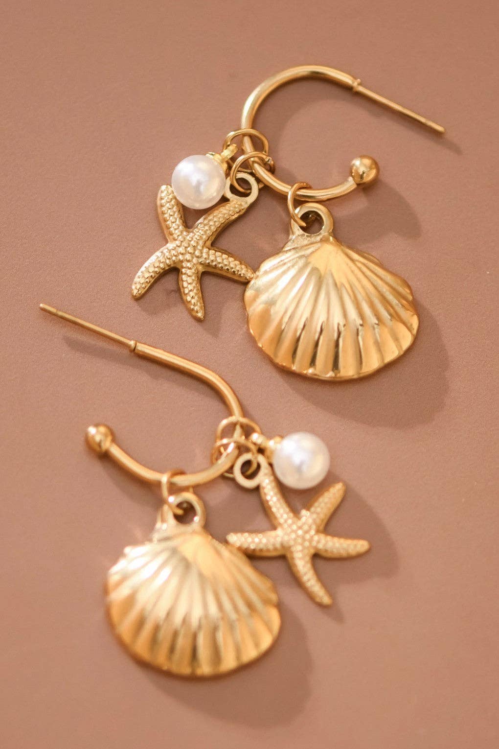 Seaside Charm Drop Earrings