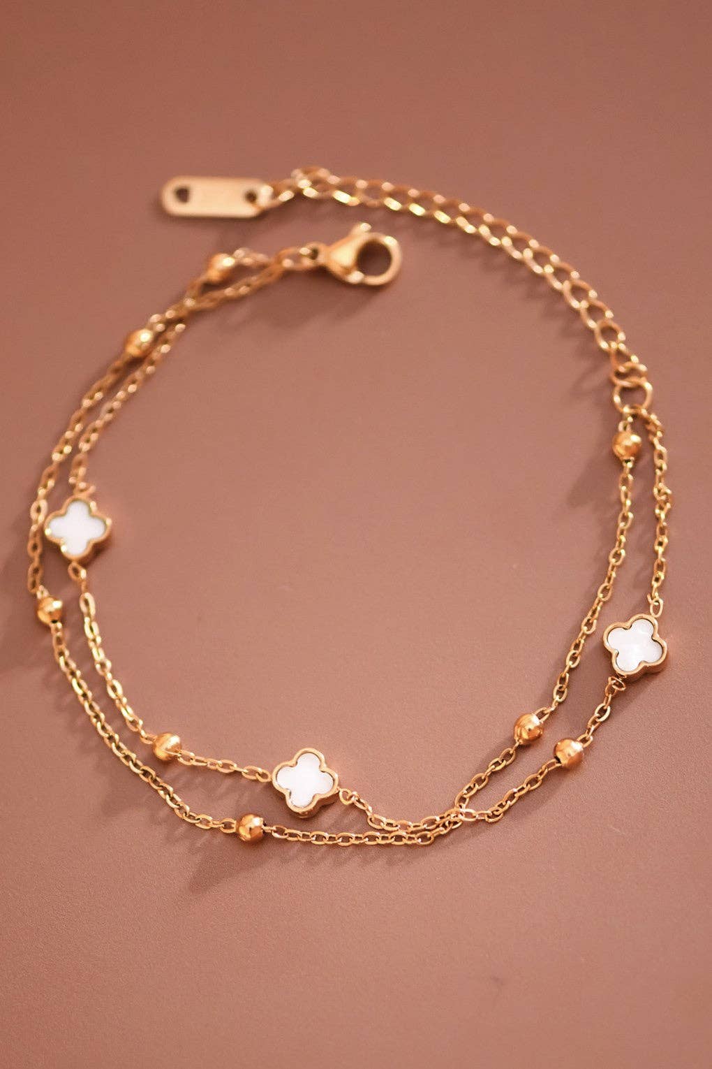 Blossom Layered Chain Bracelet