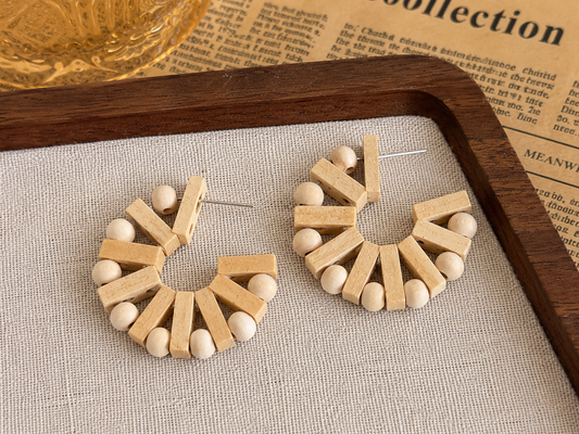 The Marisol Woven Earrings