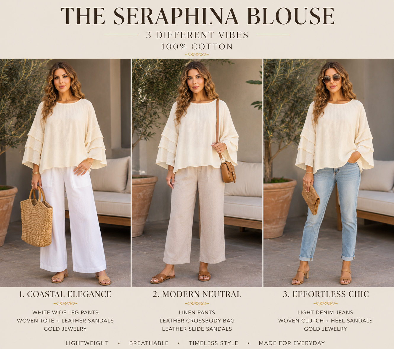 The Seraphina Cotton Blouse
