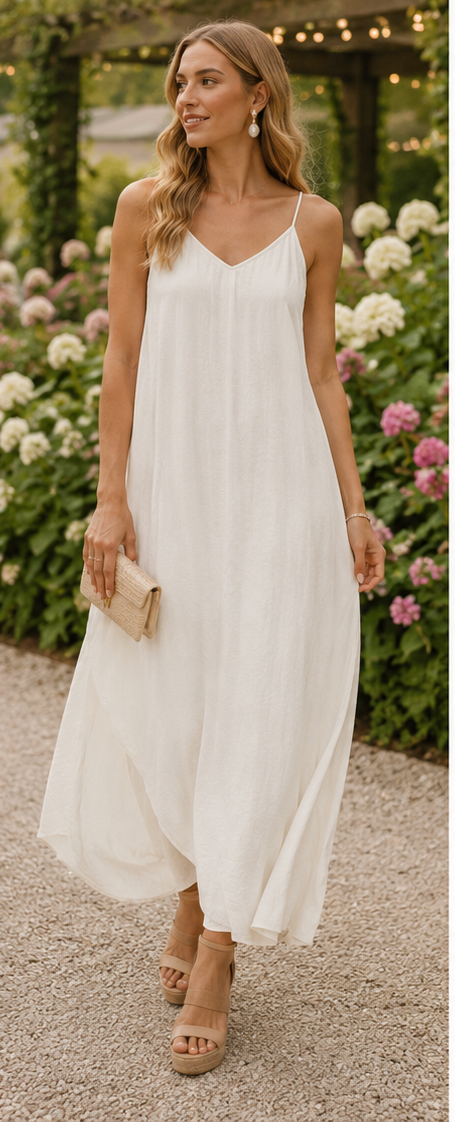 The Victoria Crinkle Cami Maxi Dress