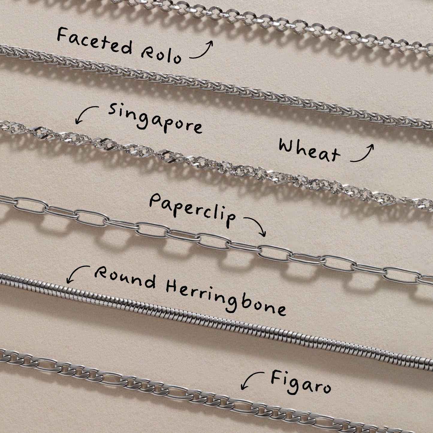 Figaro Charm & Layering Necklace
