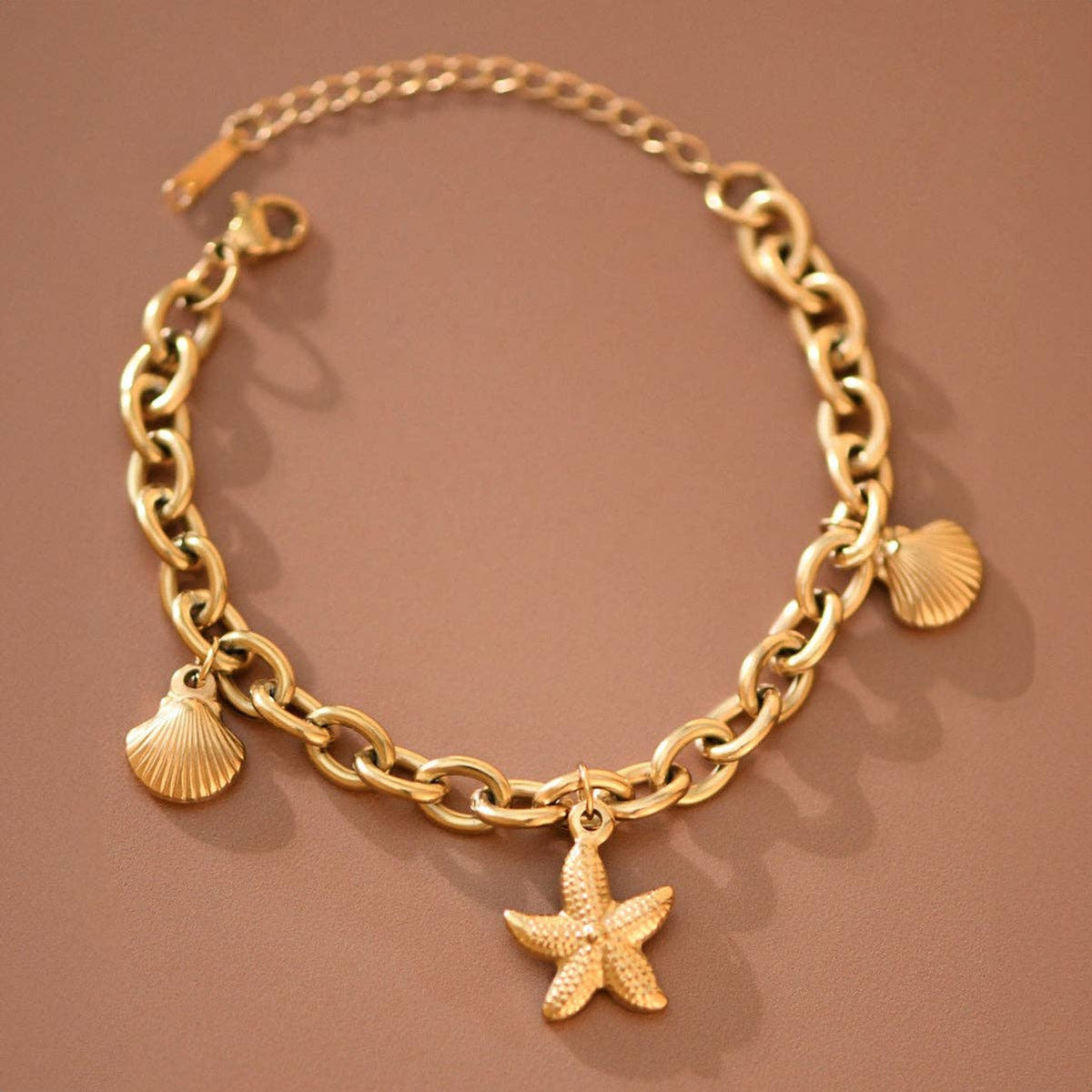 Coastal Charm Link Bracelet