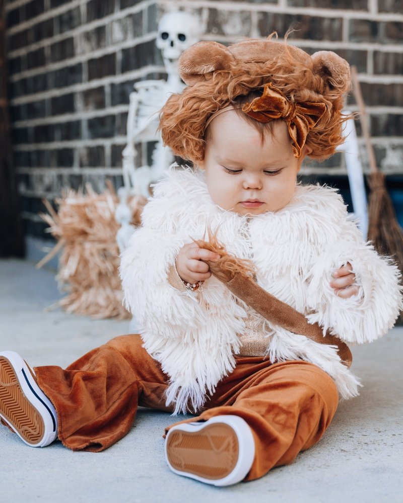 The Ivory Luxe Shag Jacket | Mommy & Me