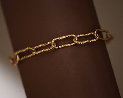 Harper Paperclip Chain Bracelet