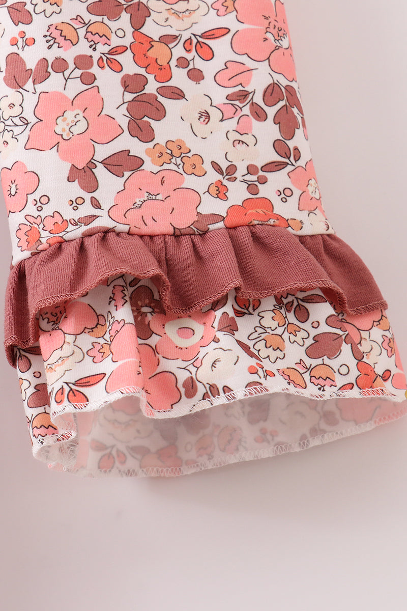 The Autumn Floral Print Mommy & Me Dress