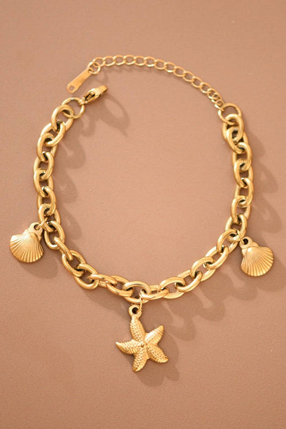 Coastal Charm Link Bracelet