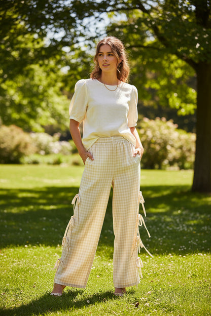 Sweetheart Bow Pants