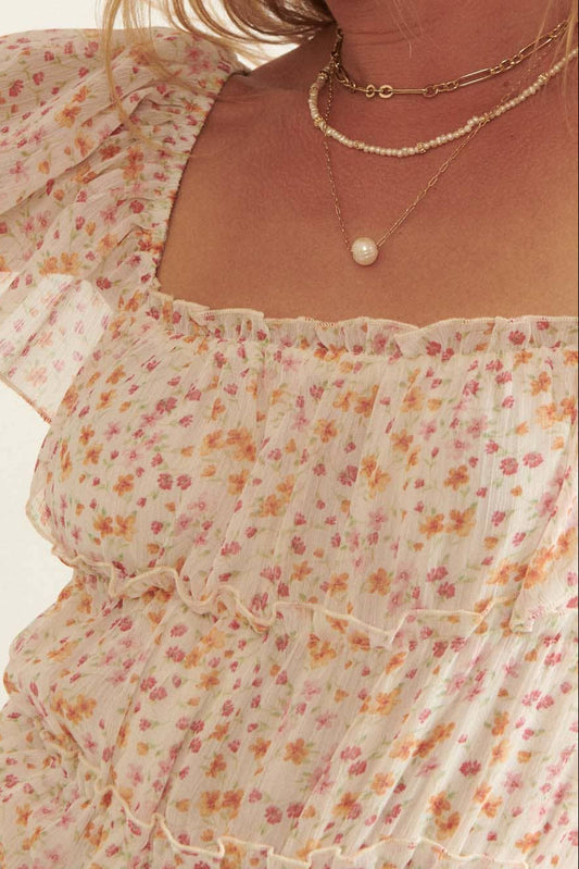 Blossom Breeze Floral Bodysuit