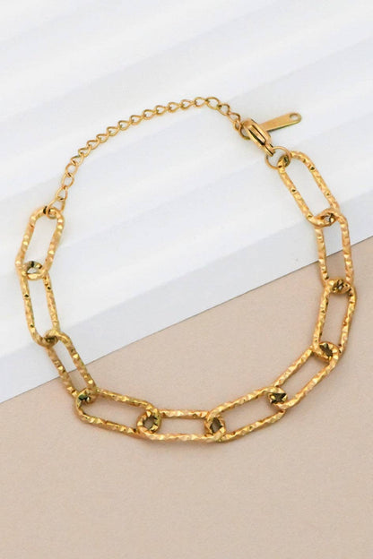 Harper Paperclip Chain Bracelet