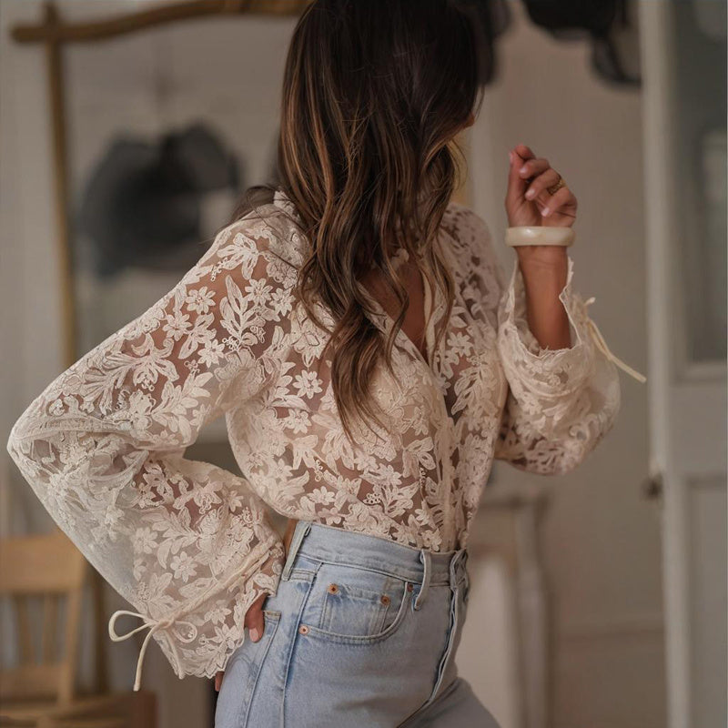 The Florence Lace Blouse