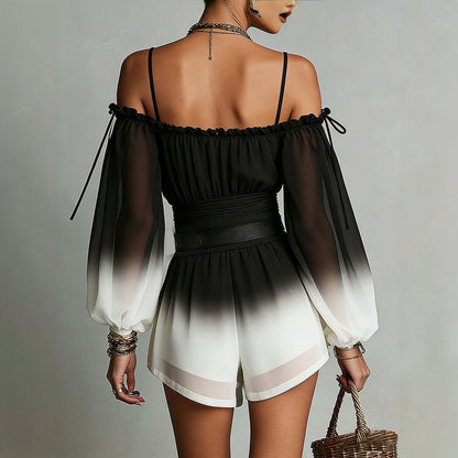Noir Escape Romper