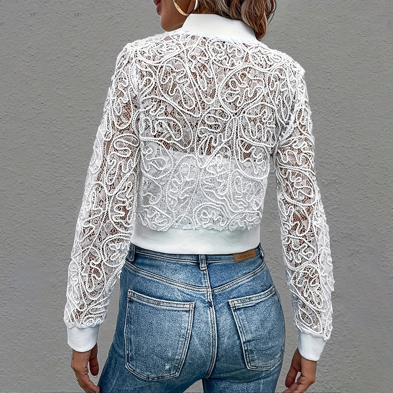 The Celeste Lace Jacket