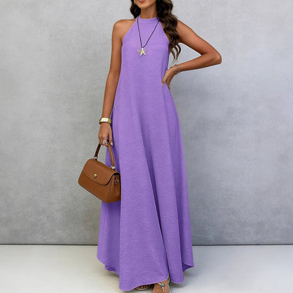 Ice Silk Maxi Dress