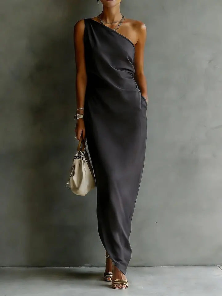Verona Satin Gown