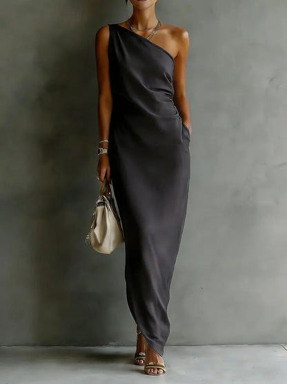 Verona Satin Gown