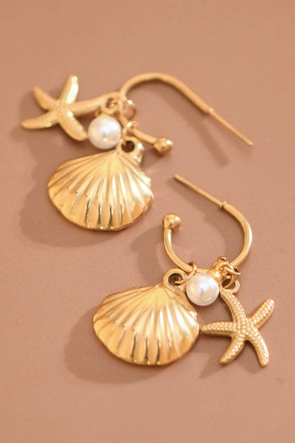 Seaside Charm Drop Earrings