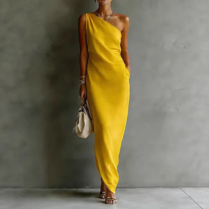 Verona Satin Gown