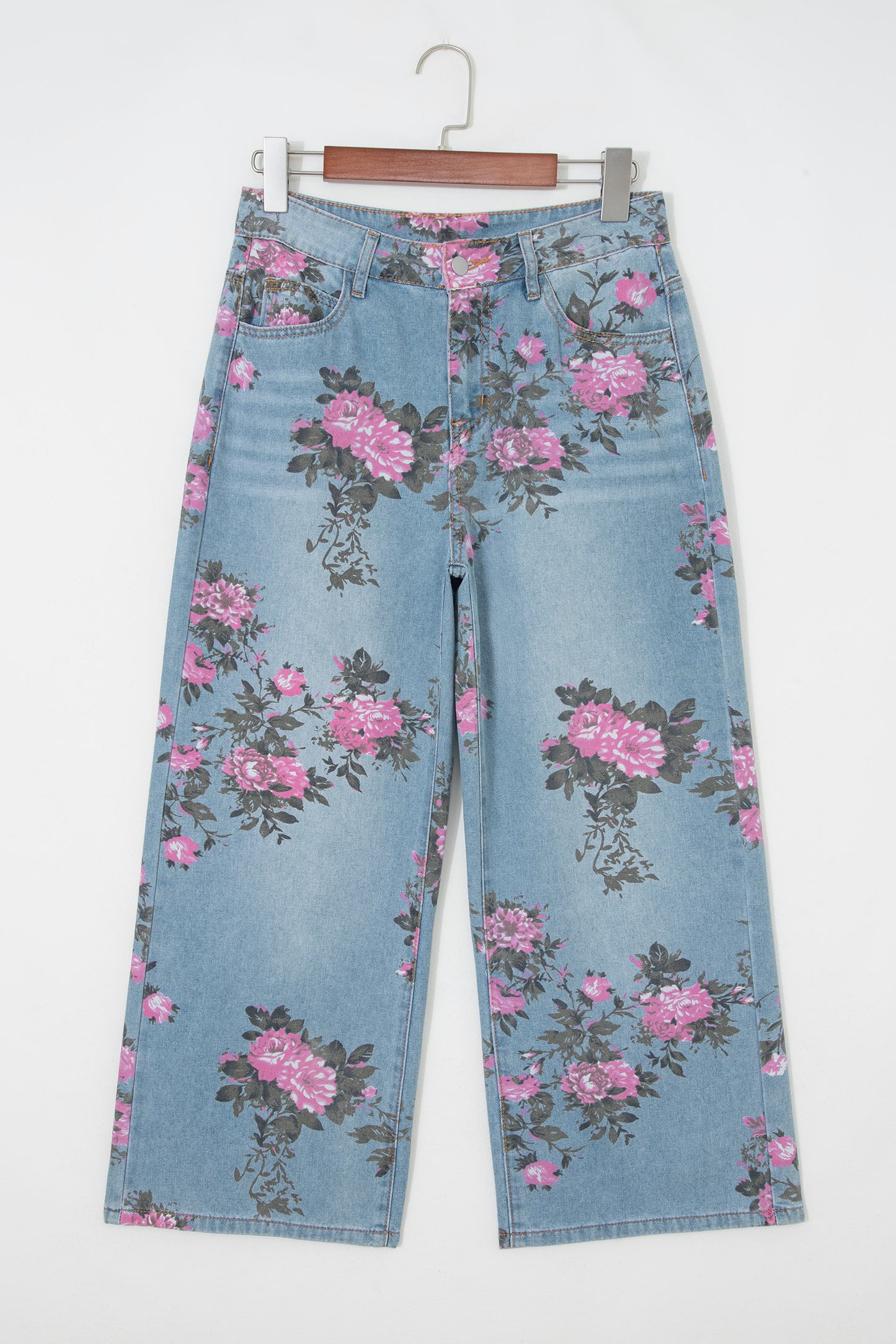 The Rosalie Floral Print Jean