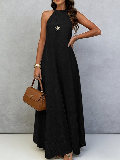 Ice Silk Maxi Dress