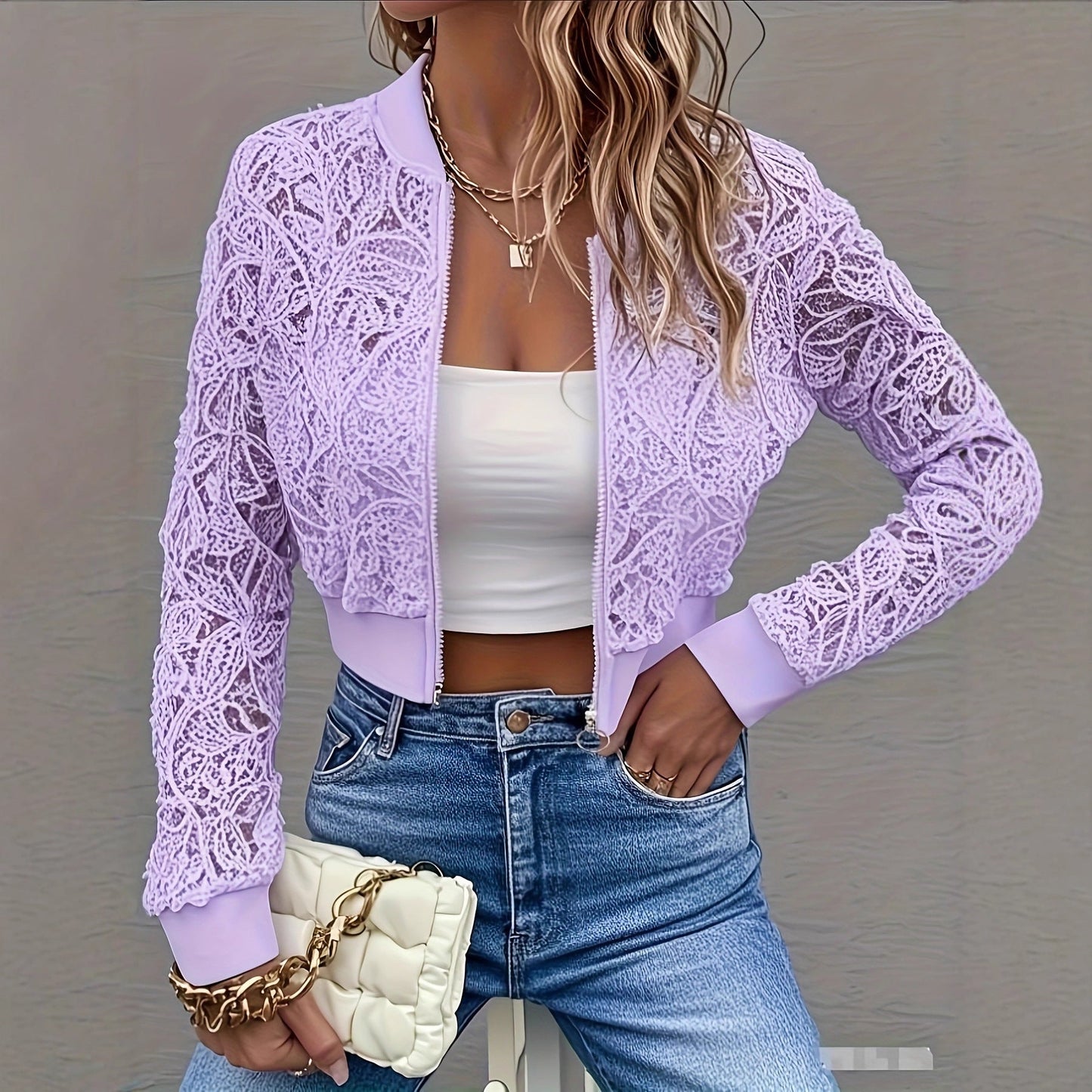 The Celeste Lace Jacket