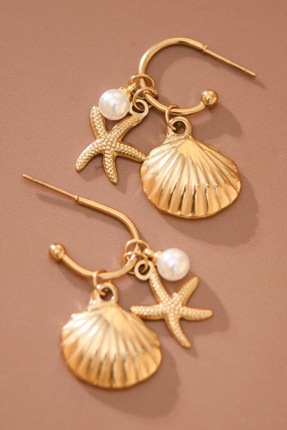 Seaside Charm Drop Earrings