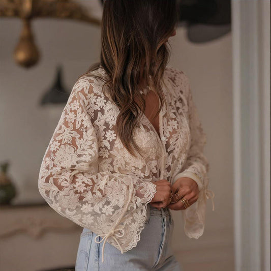 The Florence Lace Blouse