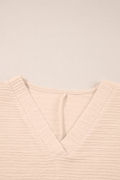 The Roselle Textured Short Set