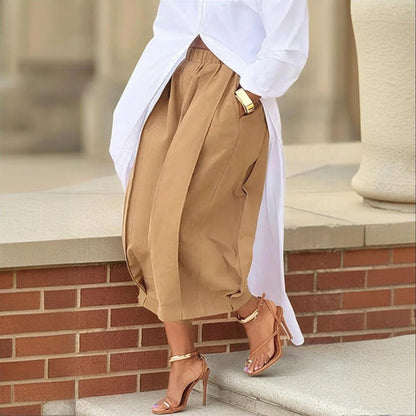 The Sabby Wide Leg Cropped Pant