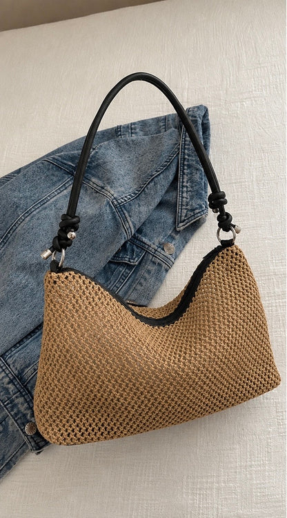 The Paloma Woven Shoulder Bag