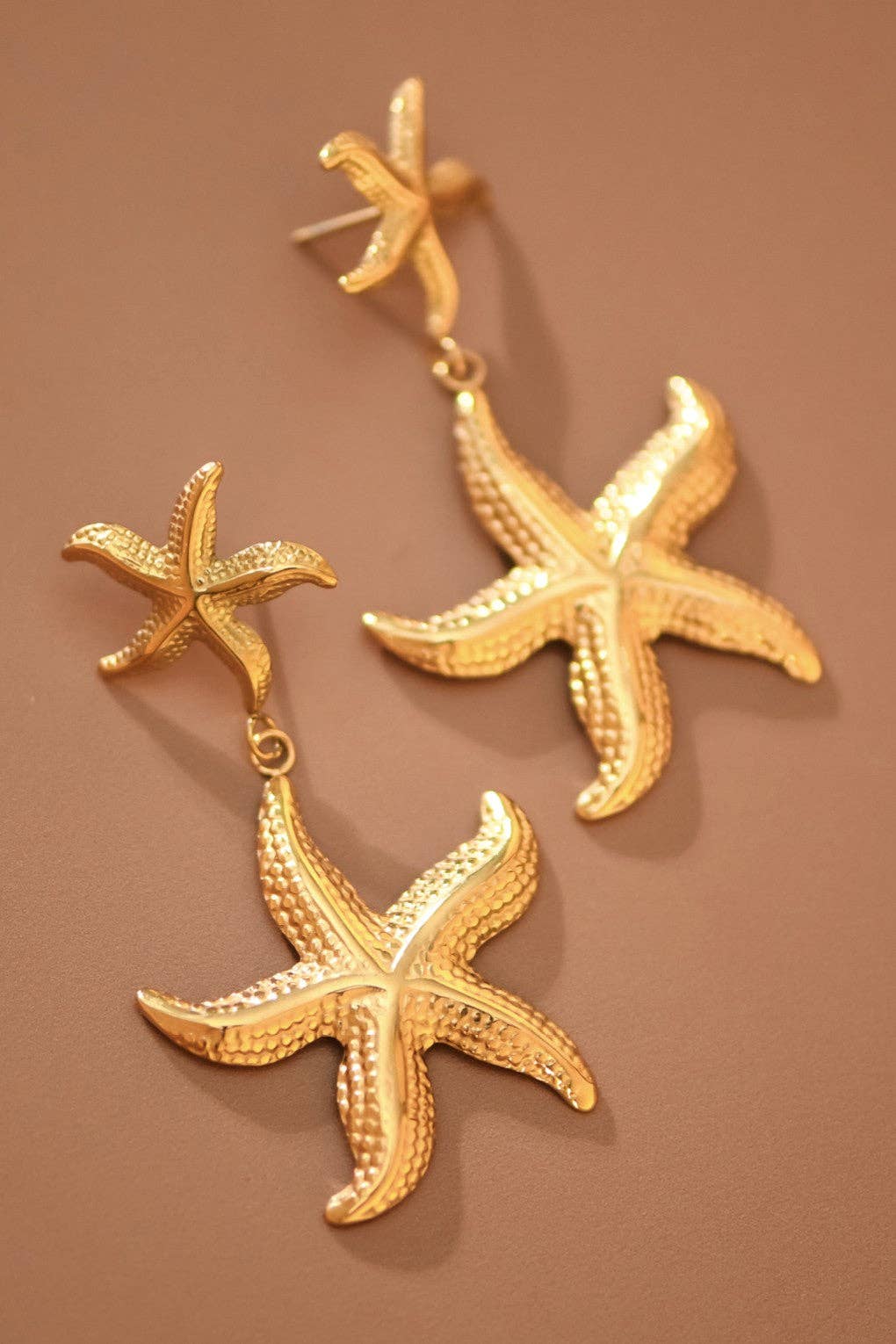 Coastal Starfish Drop Earrings