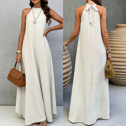 Ice Silk Maxi Dress