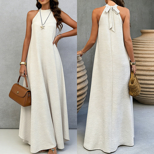 Ice Silk Maxi Dress