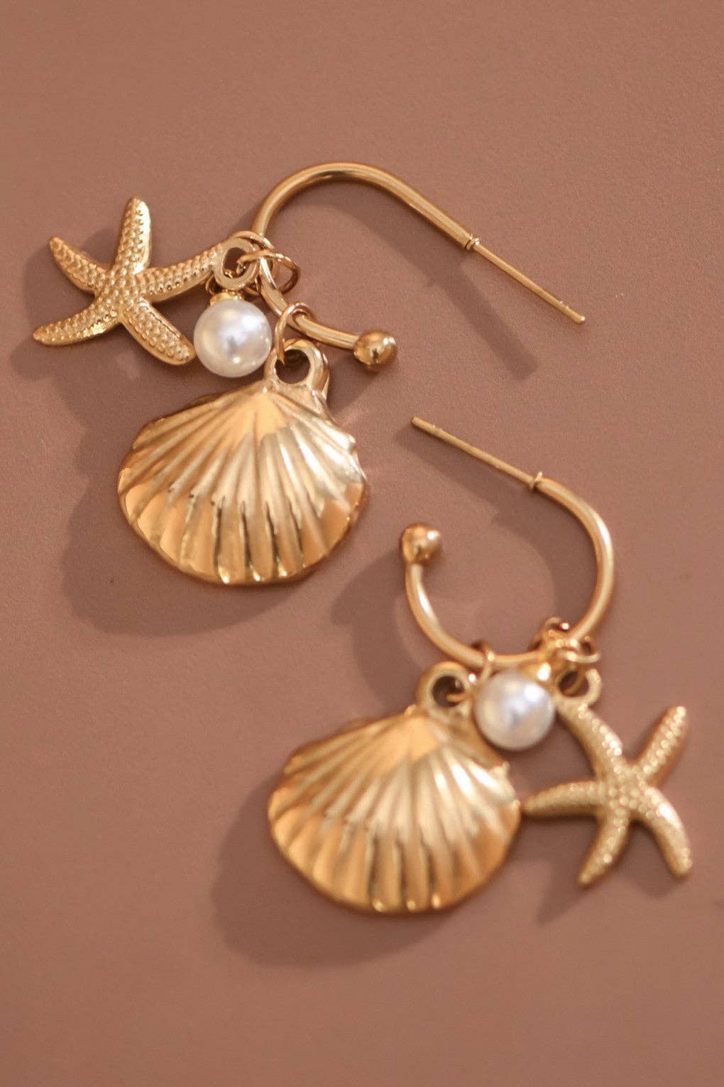 Seaside Charm Drop Earrings