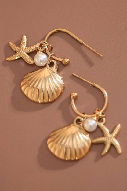 Seaside Charm Drop Earrings