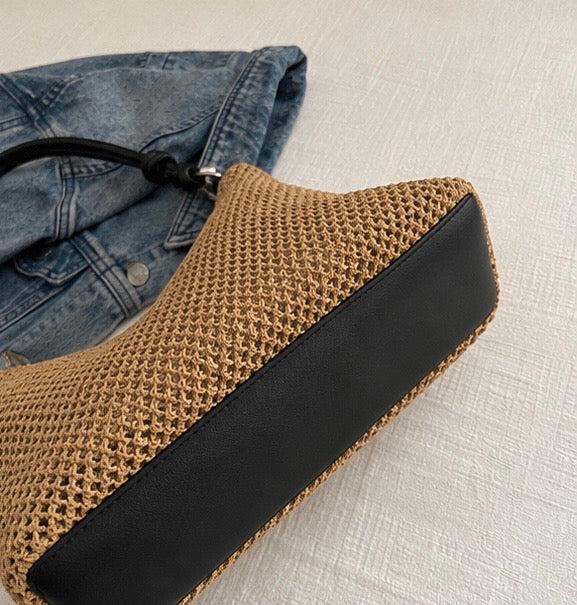 The Paloma Woven Shoulder Bag