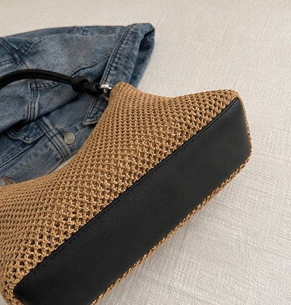 The Paloma Woven Shoulder Bag
