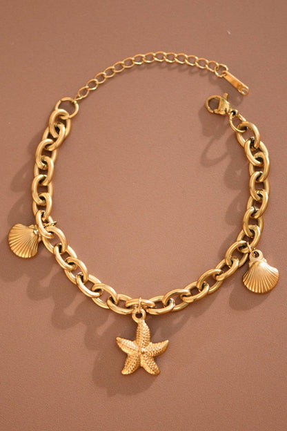 Coastal Charm Link Bracelet