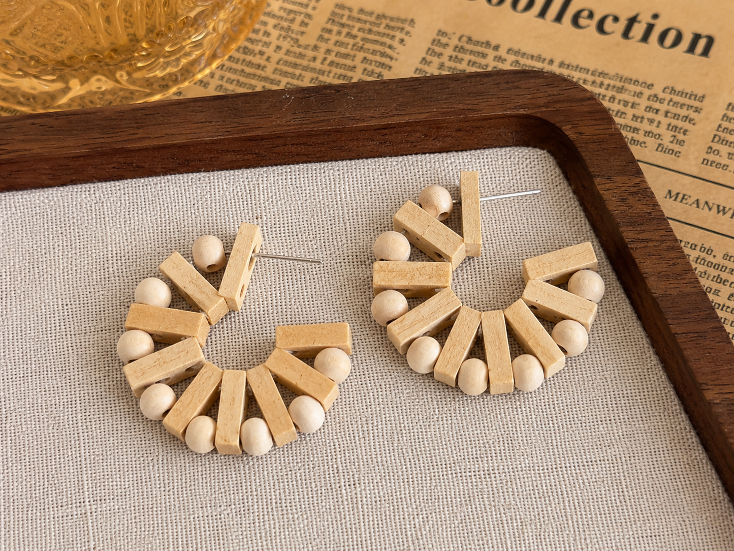 The Marisol Woven Earrings