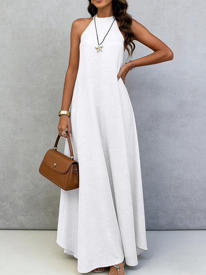 Ice Silk Maxi Dress