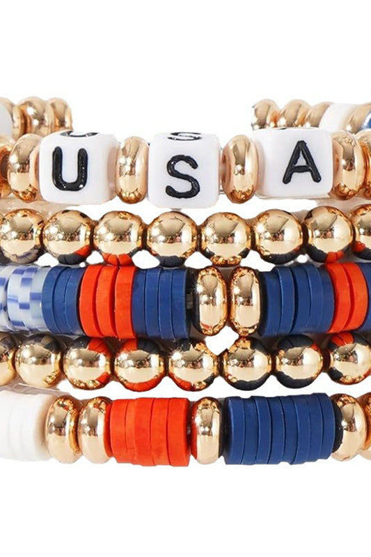 The Liberty Beaded Bracelet Set