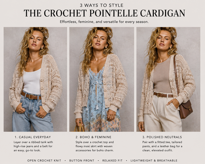 Blossom Button Cardigan