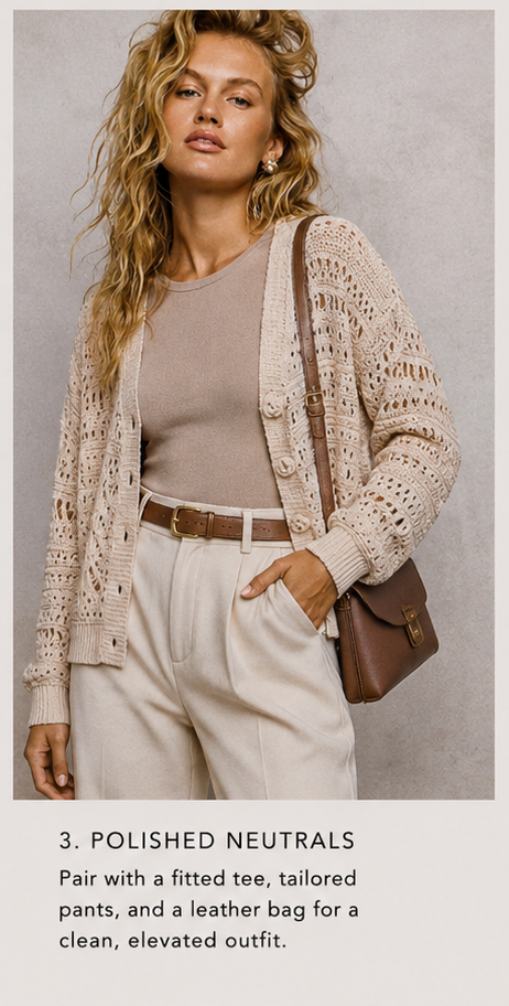 Blossom Button Cardigan