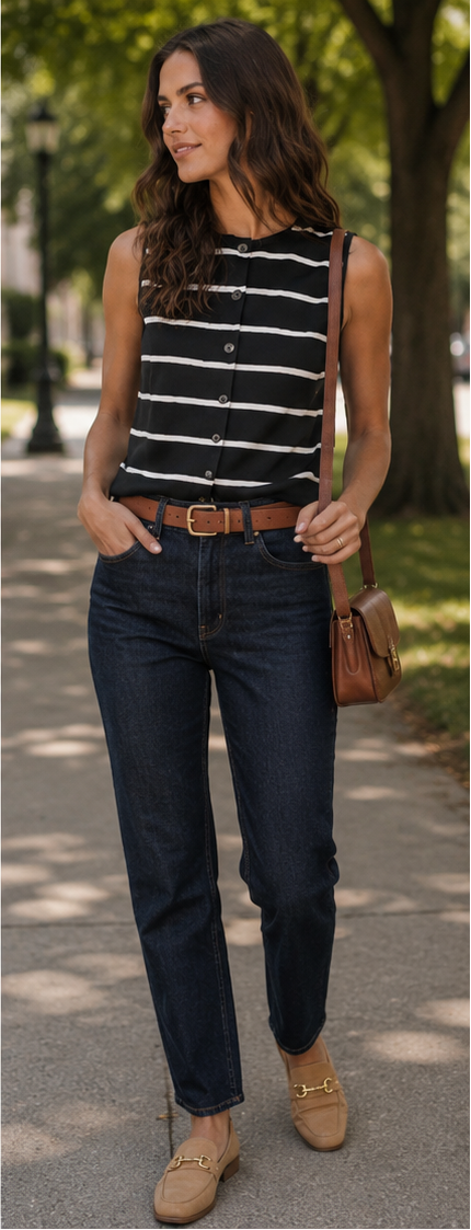 The Brenda Sweater Sleeveless Top
