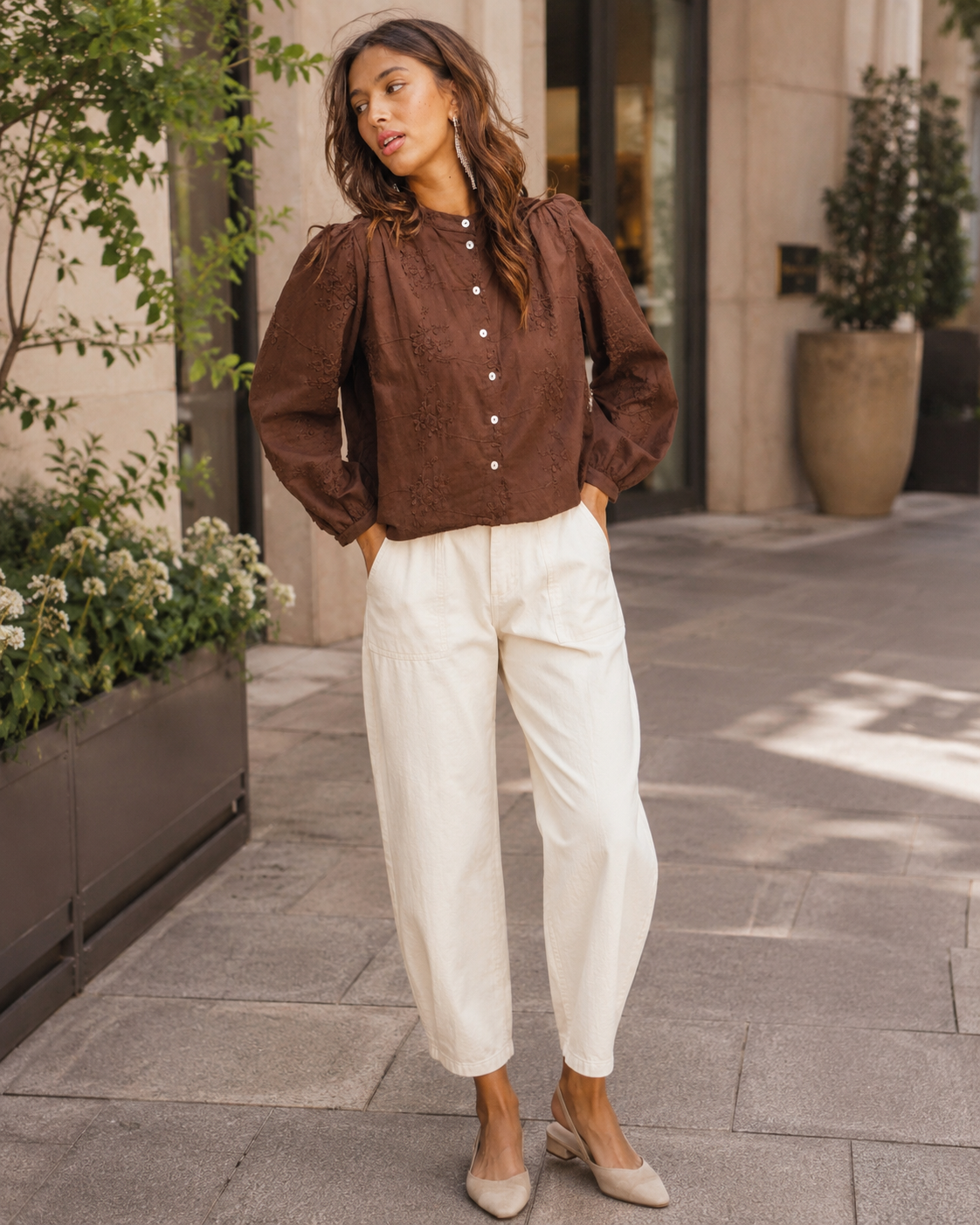 The Odessa Floral Blouse