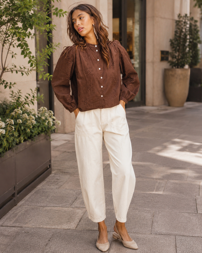 The Odessa Floral Blouse