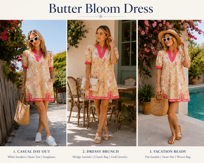 The Butter Bloom Dress