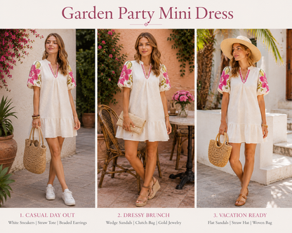 The Garden Party Mini Dress