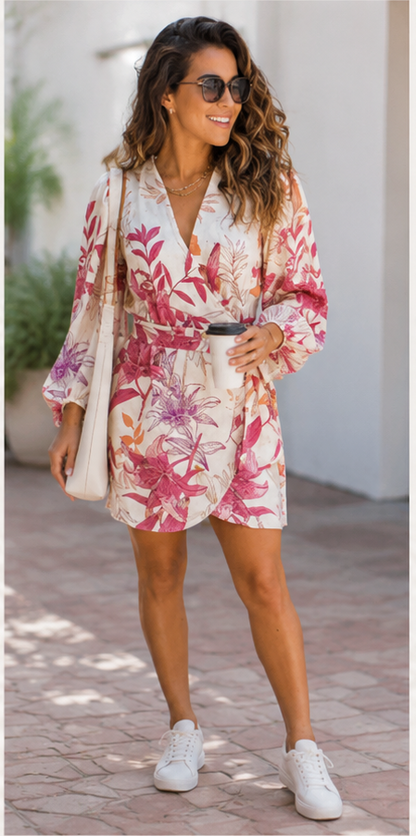 The Lillian Wrap Dress